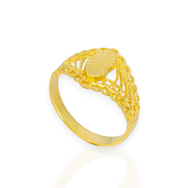 Anillo de Oro Filigrana para Mujer